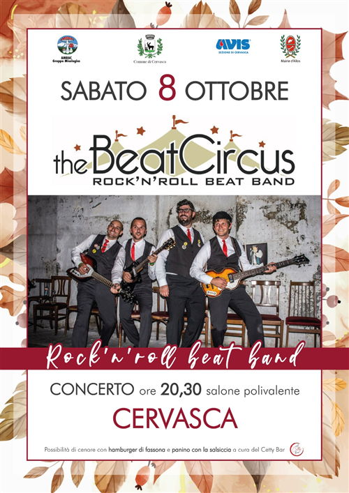 THE BEAT CIRCUS IN CONCERTO