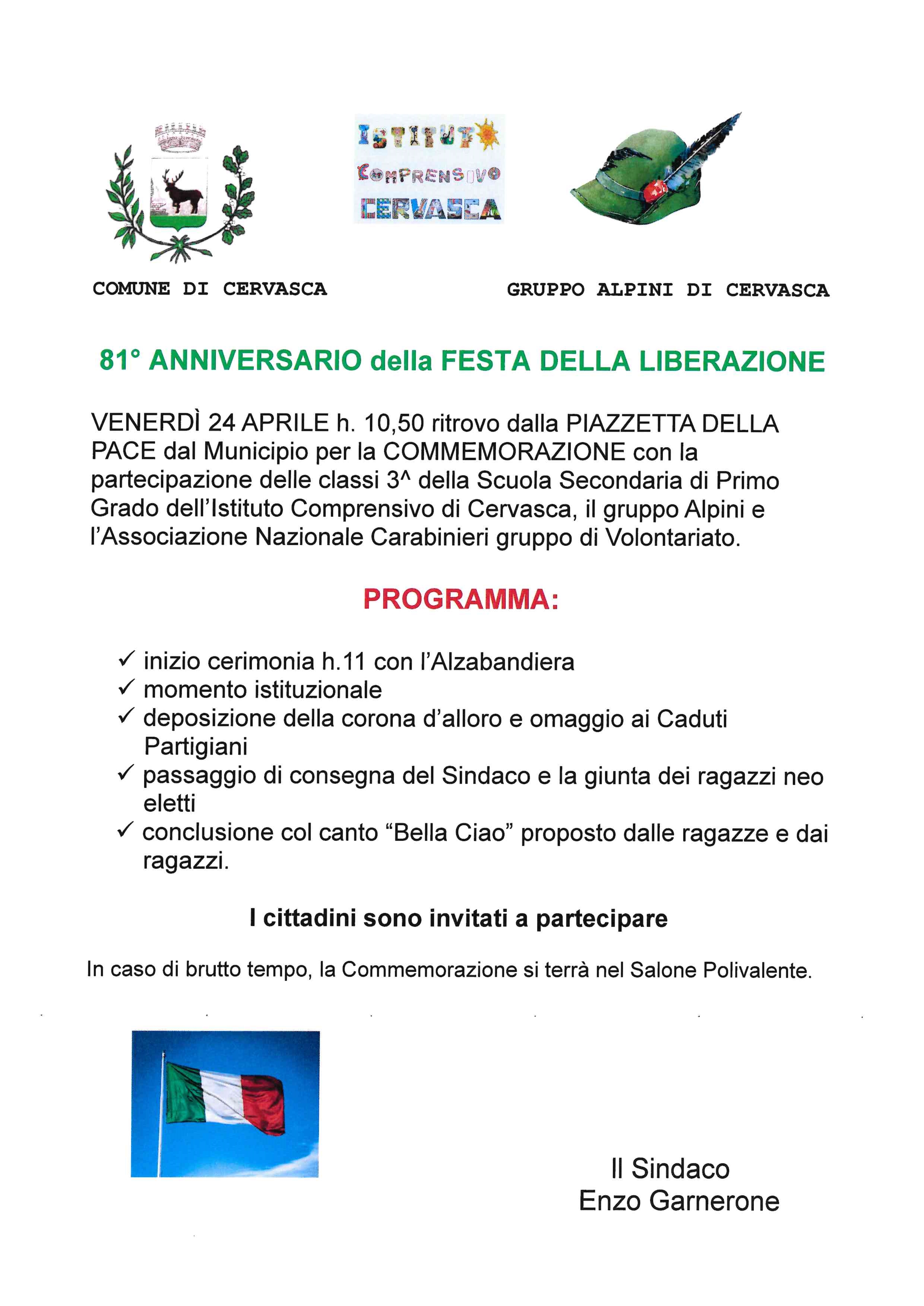 Festa della Liberazione  - 81° anniversario
