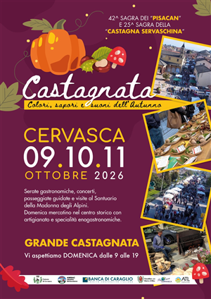 Colori, sapori e suoni dell'autunno 2026
