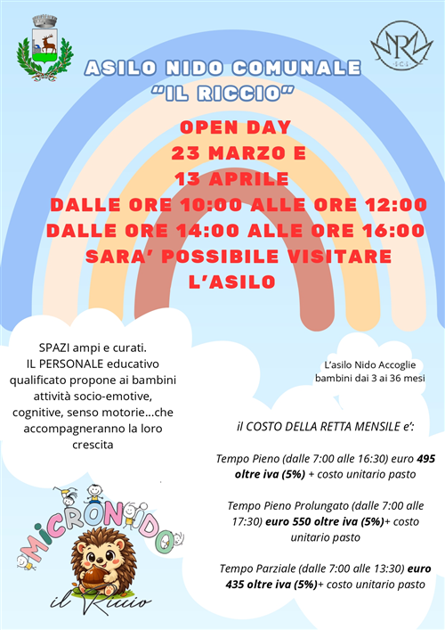 Open day  micronido "il riccio"
