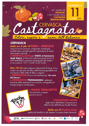 Sagra dei pisacan e castagnata 2026